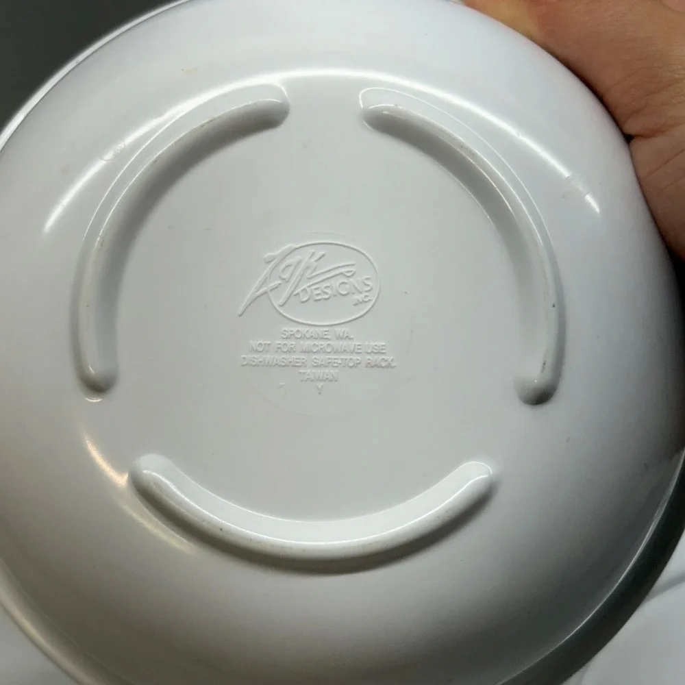 Zak Designs Plate and Bowl Set Kids OS Purple Good Vintage Mickey Mouse 90s